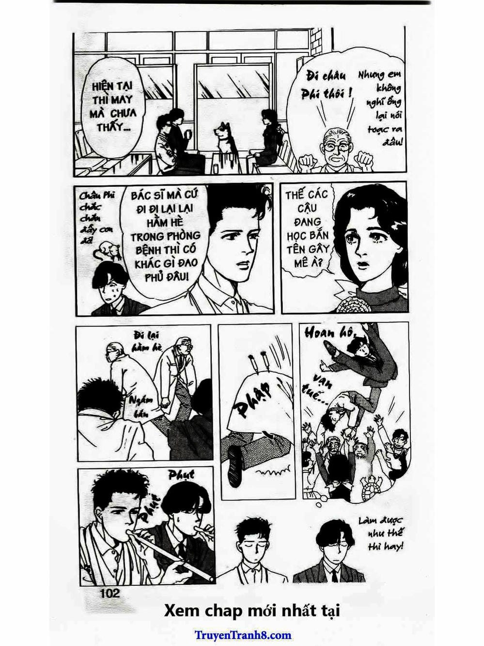 Truyện Tranh Bác Sĩ Thú Y - Doubutsu No Oisha-San trang 4