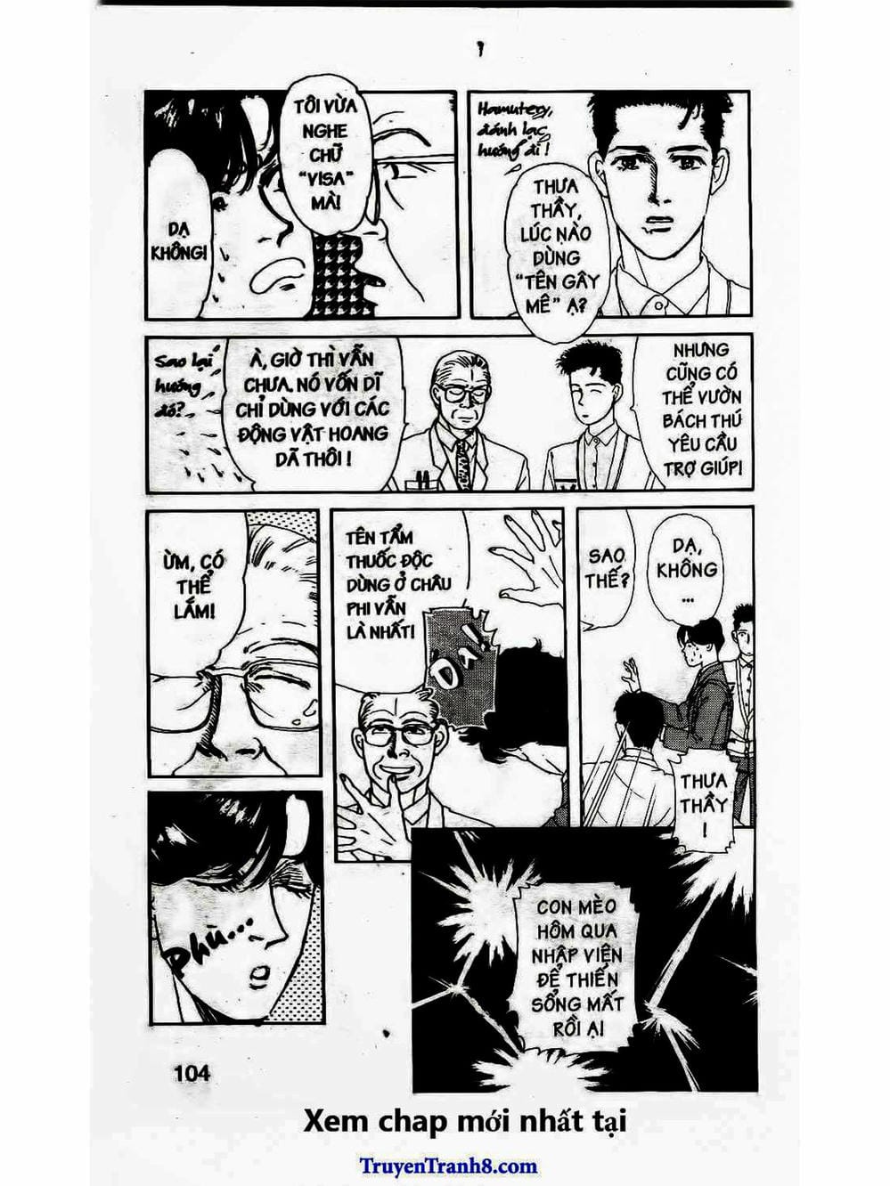 Truyện Tranh Bác Sĩ Thú Y - Doubutsu No Oisha-San trang 4