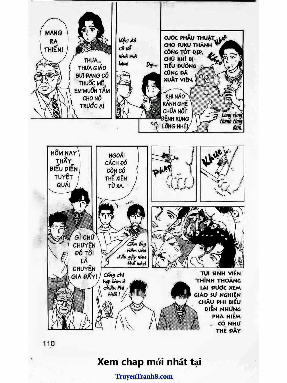 Truyện Tranh Bác Sĩ Thú Y - Doubutsu No Oisha-San trang 4