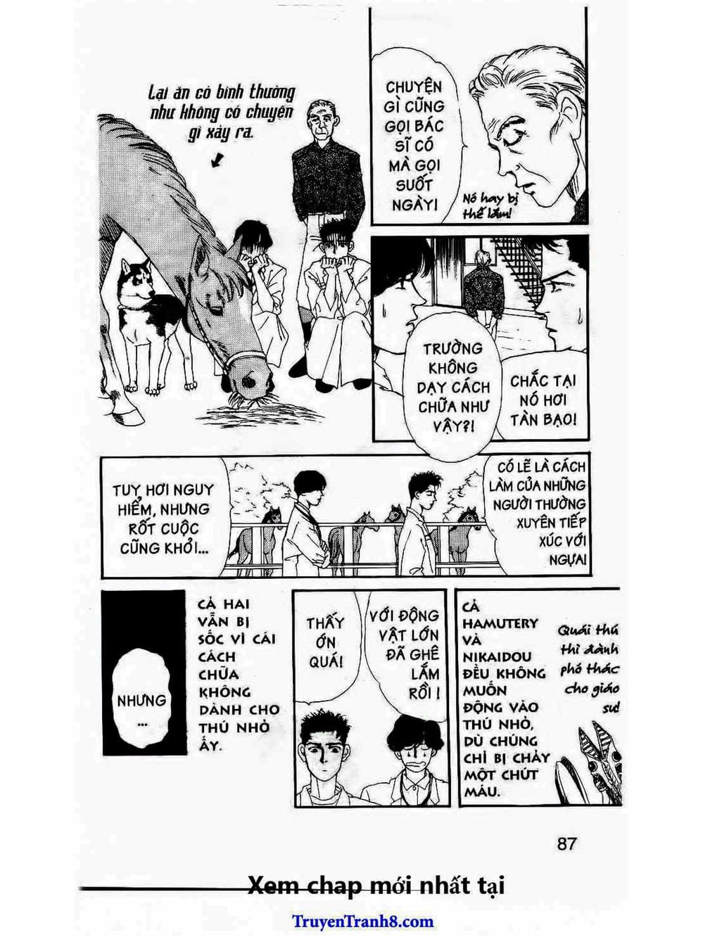 Truyện Tranh Bác Sĩ Thú Y - Doubutsu No Oisha-San trang 4