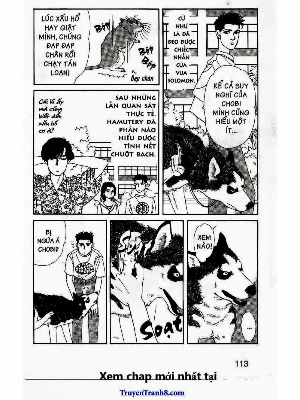 Truyện Tranh Bác Sĩ Thú Y - Doubutsu No Oisha-San trang 4