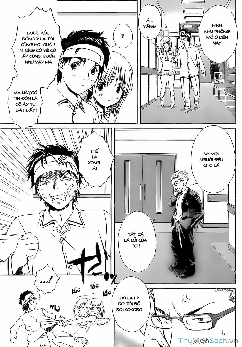 Truyện Tranh Ngốc Xịt Và Ngực Bự - Baka And Boing trang 5