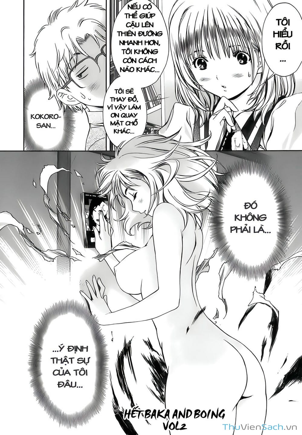 Truyện Tranh Ngốc Xịt Và Ngực Bự - Baka And Boing trang 5