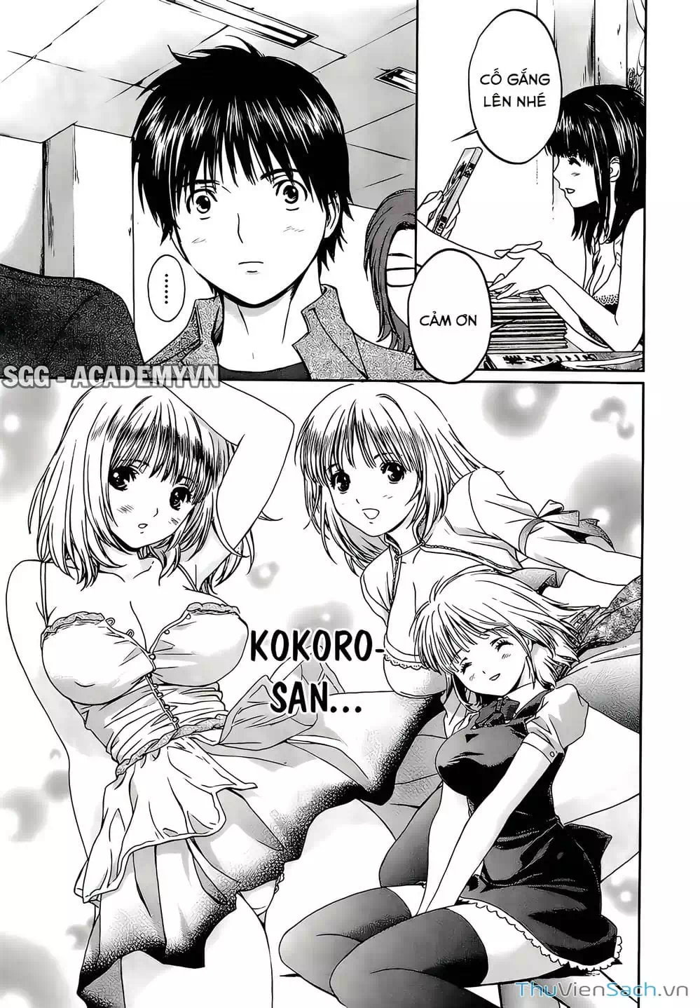 Truyện Tranh Ngốc Xịt Và Ngực Bự - Baka And Boing trang 5