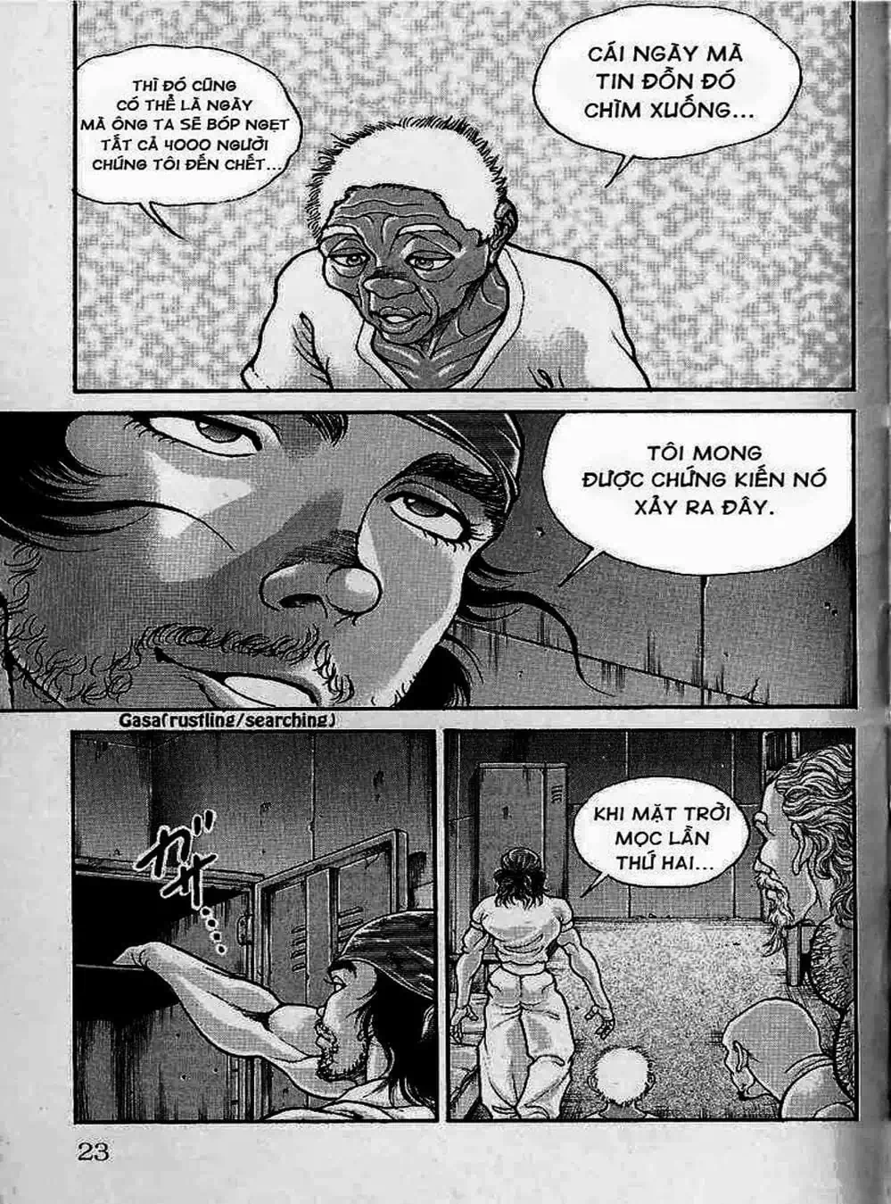 Truyện Tranh Baki - Con Trai Của Quỷ trang 5