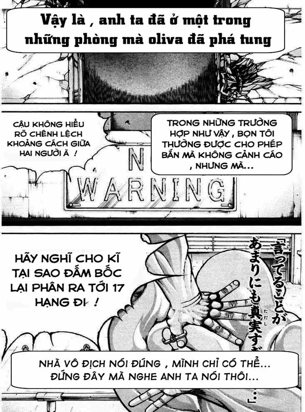 Truyện Tranh Baki - Con Trai Của Quỷ trang 5