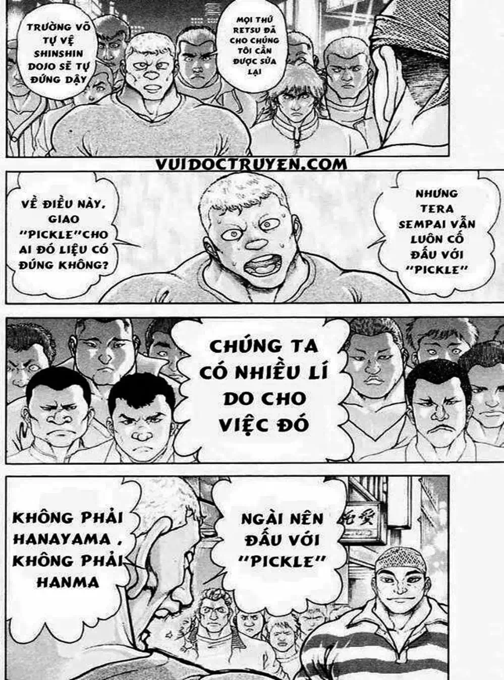 Truyện Tranh Baki - Con Trai Của Quỷ trang 5