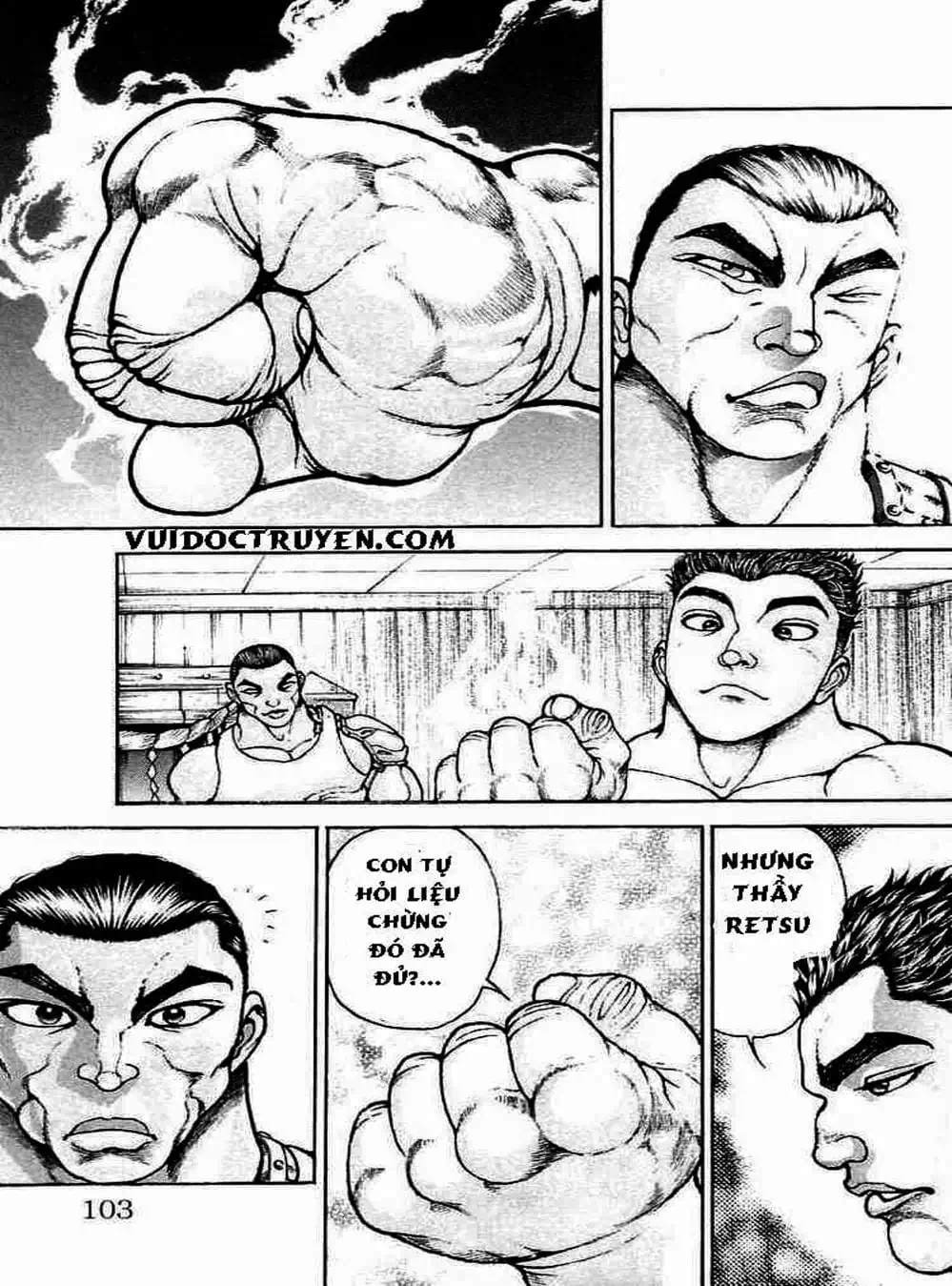 Truyện Tranh Baki - Con Trai Của Quỷ trang 5