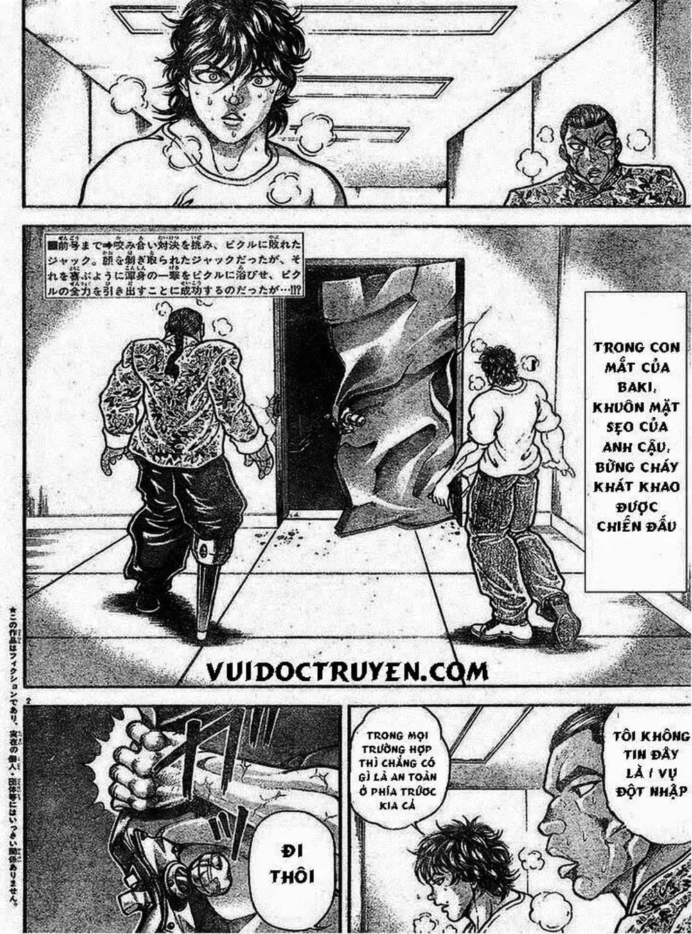 Truyện Tranh Baki - Con Trai Của Quỷ trang 5