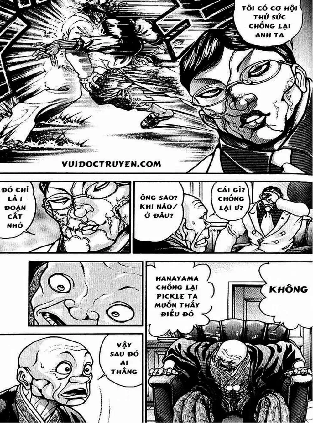 Truyện Tranh Baki - Con Trai Của Quỷ trang 5