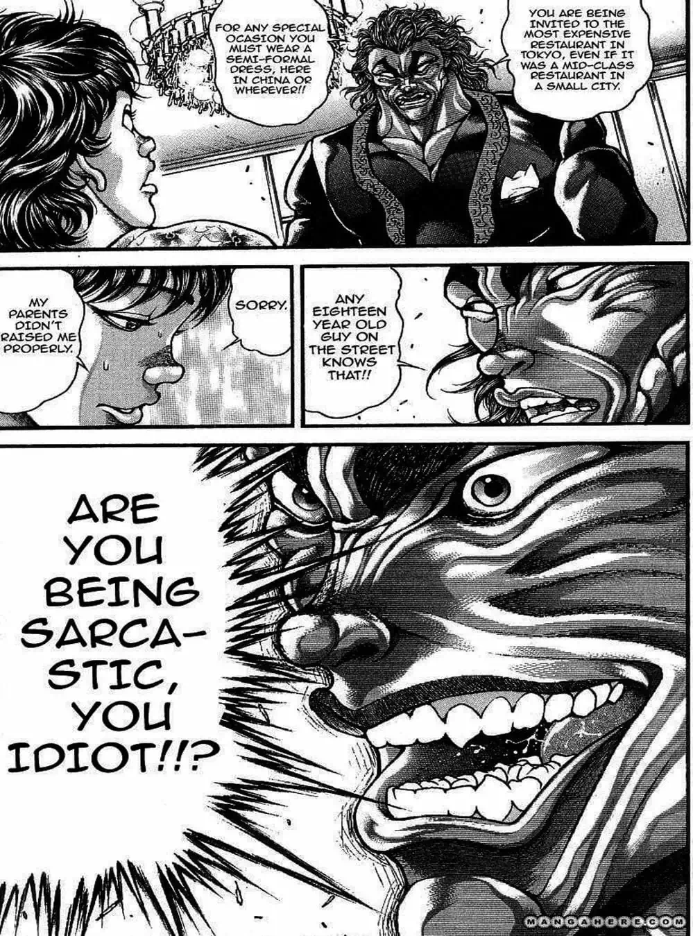 Truyện Tranh Baki - Con Trai Của Quỷ trang 5