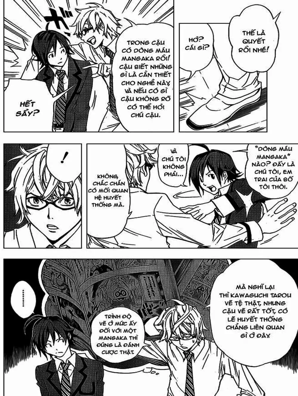 Truyện Tranh Họa Sĩ Truyện Tranh - Bakuman trang 7