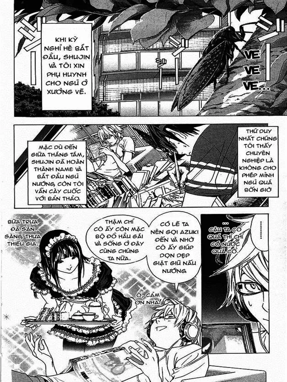 Truyện Tranh Họa Sĩ Truyện Tranh - Bakuman trang 7