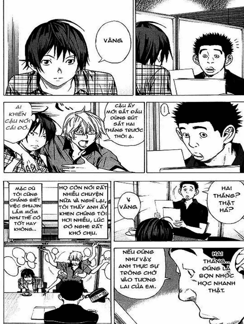 Truyện Tranh Họa Sĩ Truyện Tranh - Bakuman trang 7