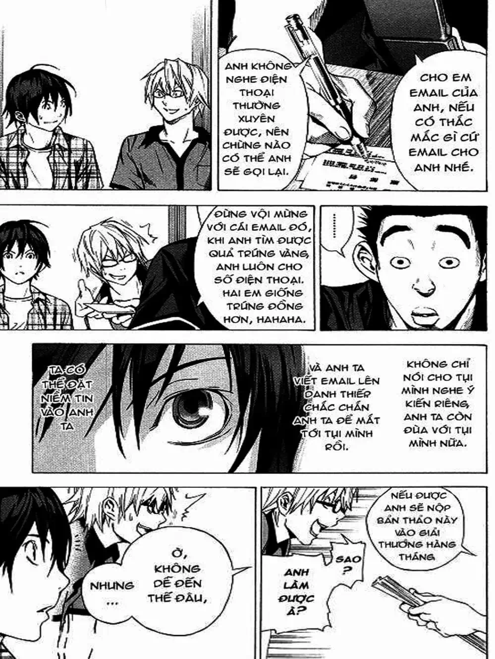 Truyện Tranh Họa Sĩ Truyện Tranh - Bakuman trang 7