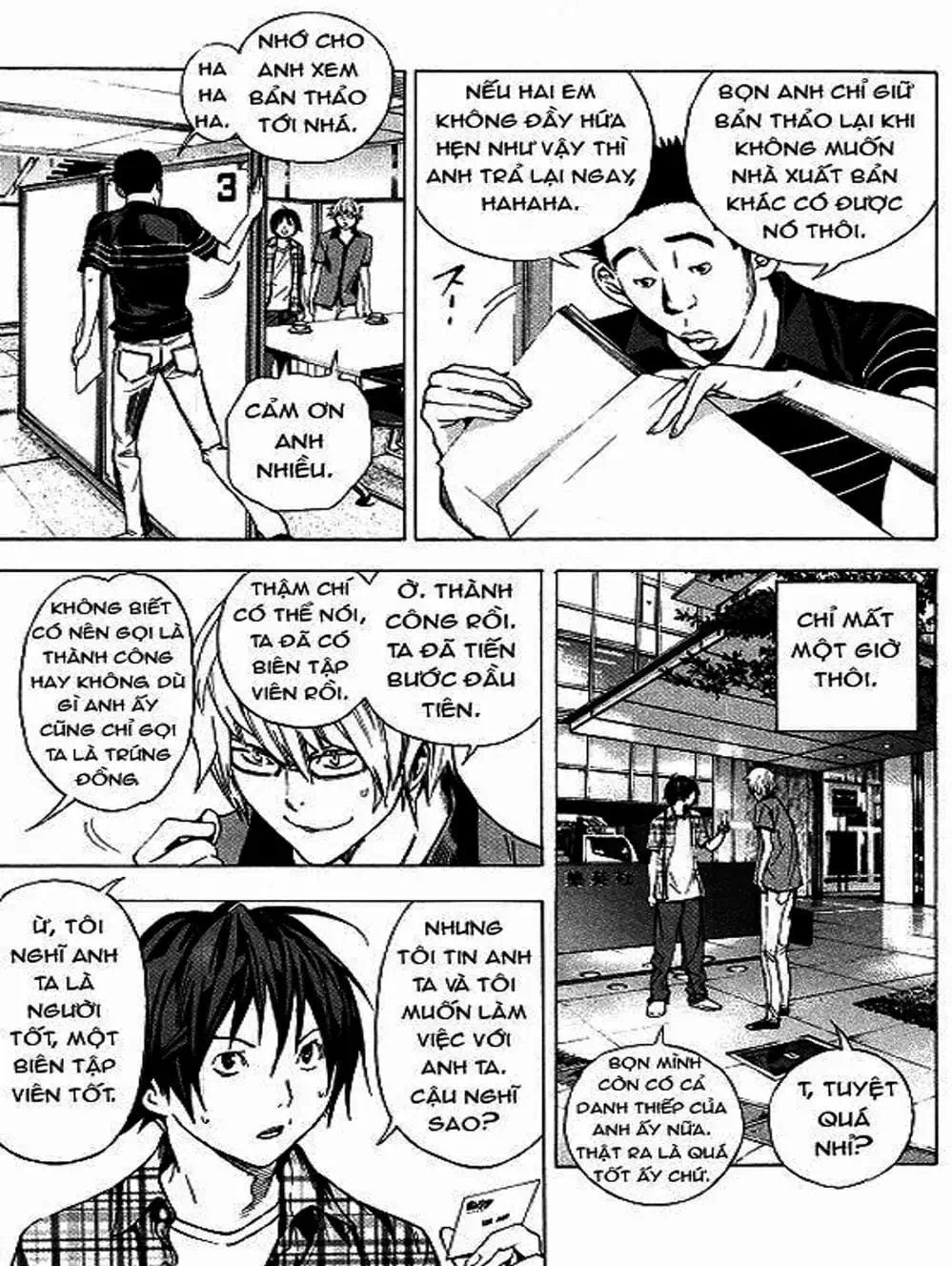 Truyện Tranh Họa Sĩ Truyện Tranh - Bakuman trang 7