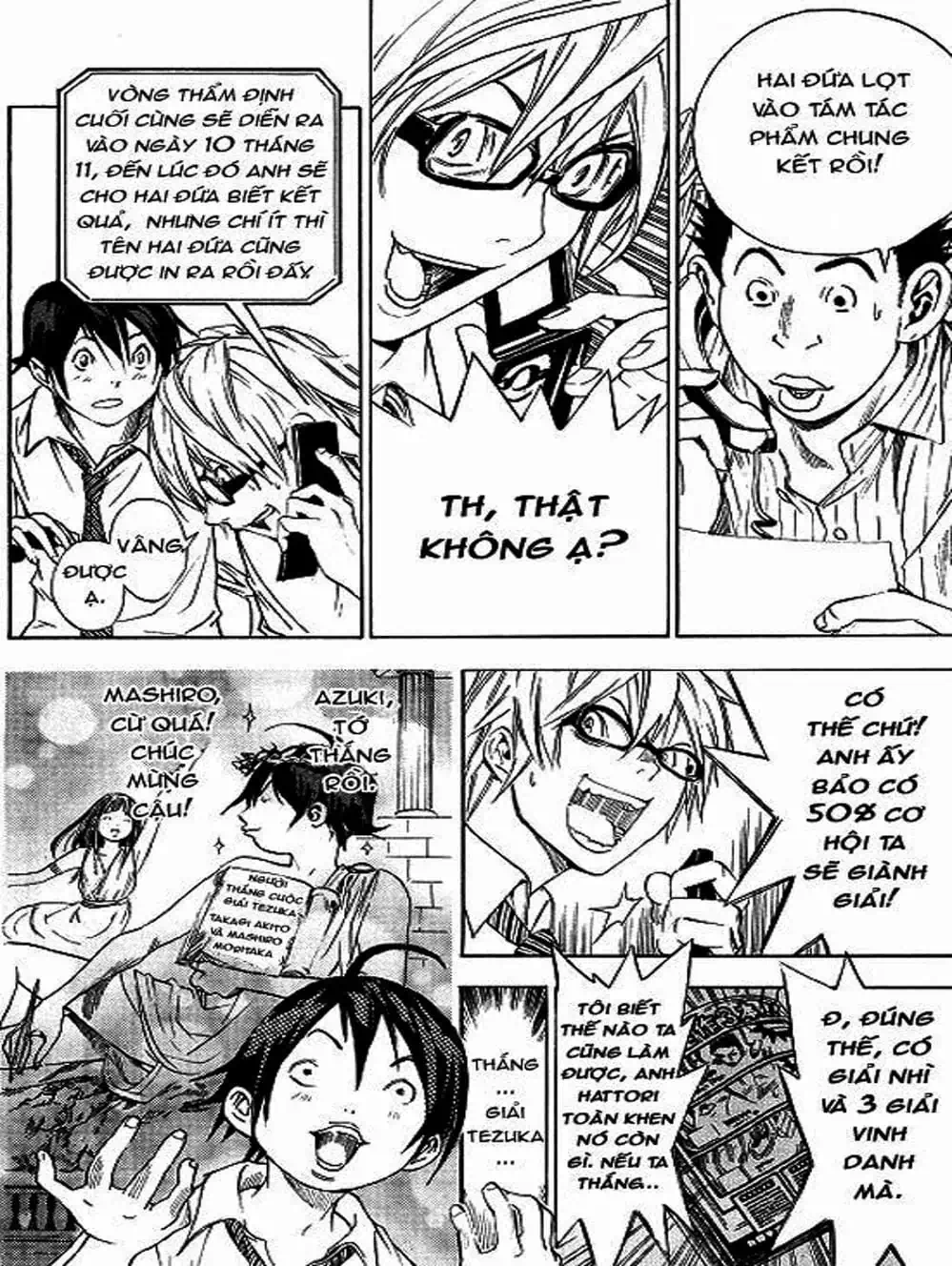 Truyện Tranh Họa Sĩ Truyện Tranh - Bakuman trang 7