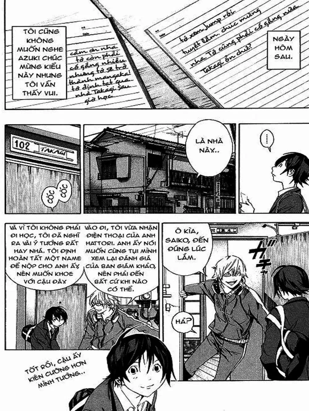 Truyện Tranh Họa Sĩ Truyện Tranh - Bakuman trang 7