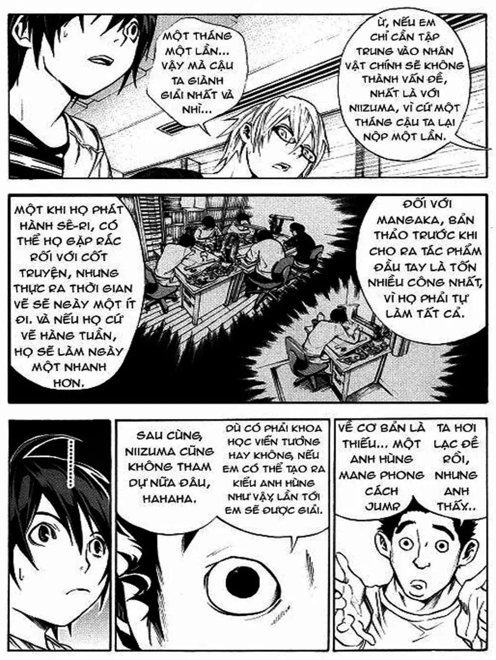 Truyện Tranh Họa Sĩ Truyện Tranh - Bakuman trang 7