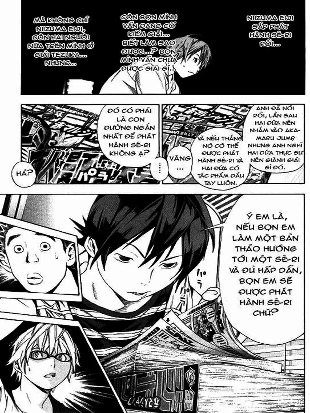 Truyện Tranh Họa Sĩ Truyện Tranh - Bakuman trang 7