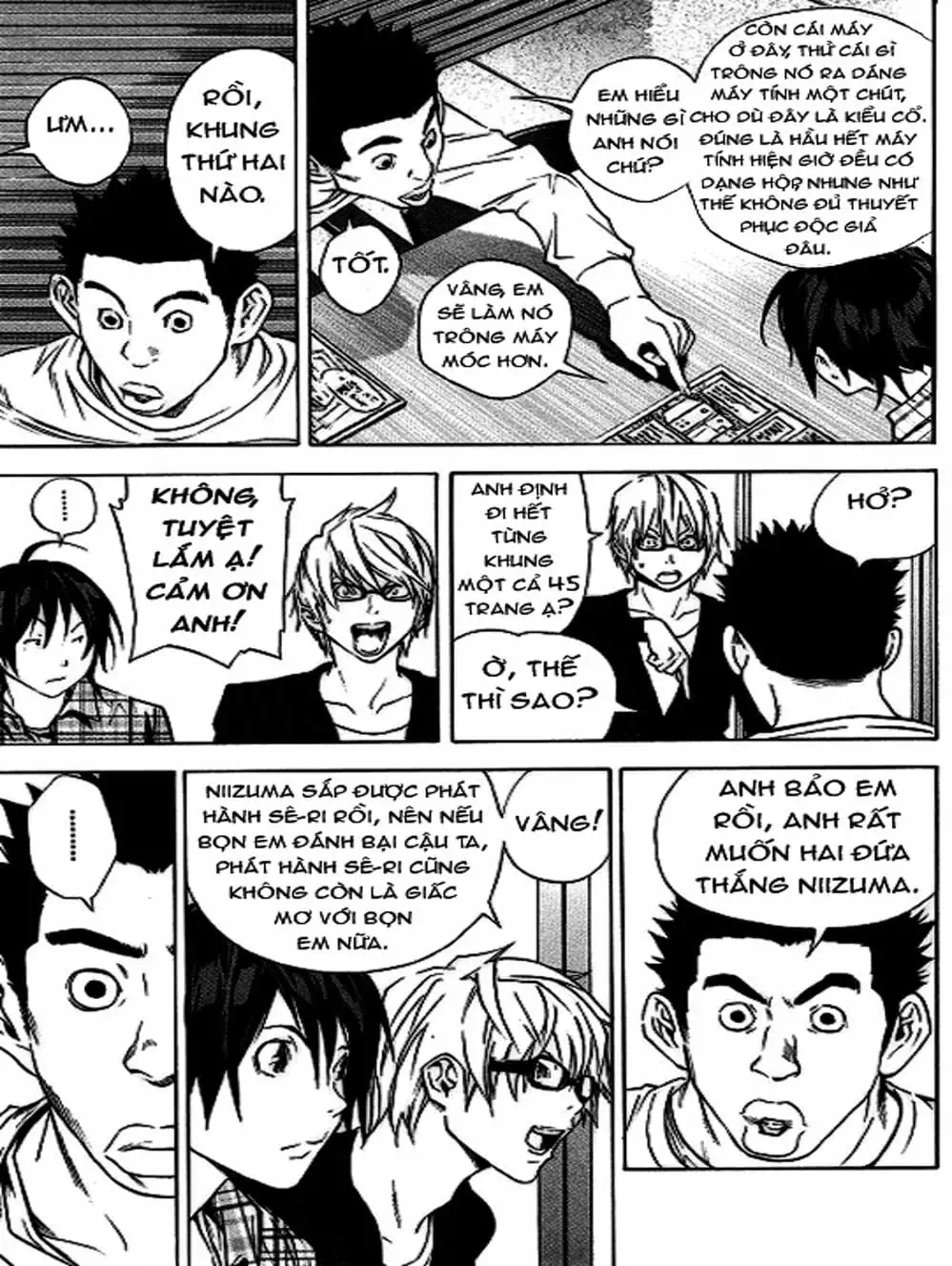 Truyện Tranh Họa Sĩ Truyện Tranh - Bakuman trang 7