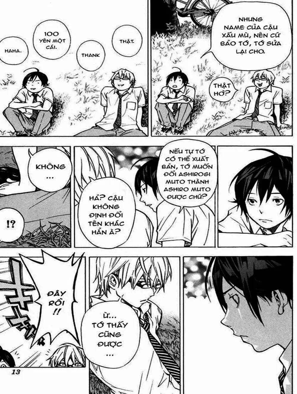 Truyện Tranh Họa Sĩ Truyện Tranh - Bakuman trang 7