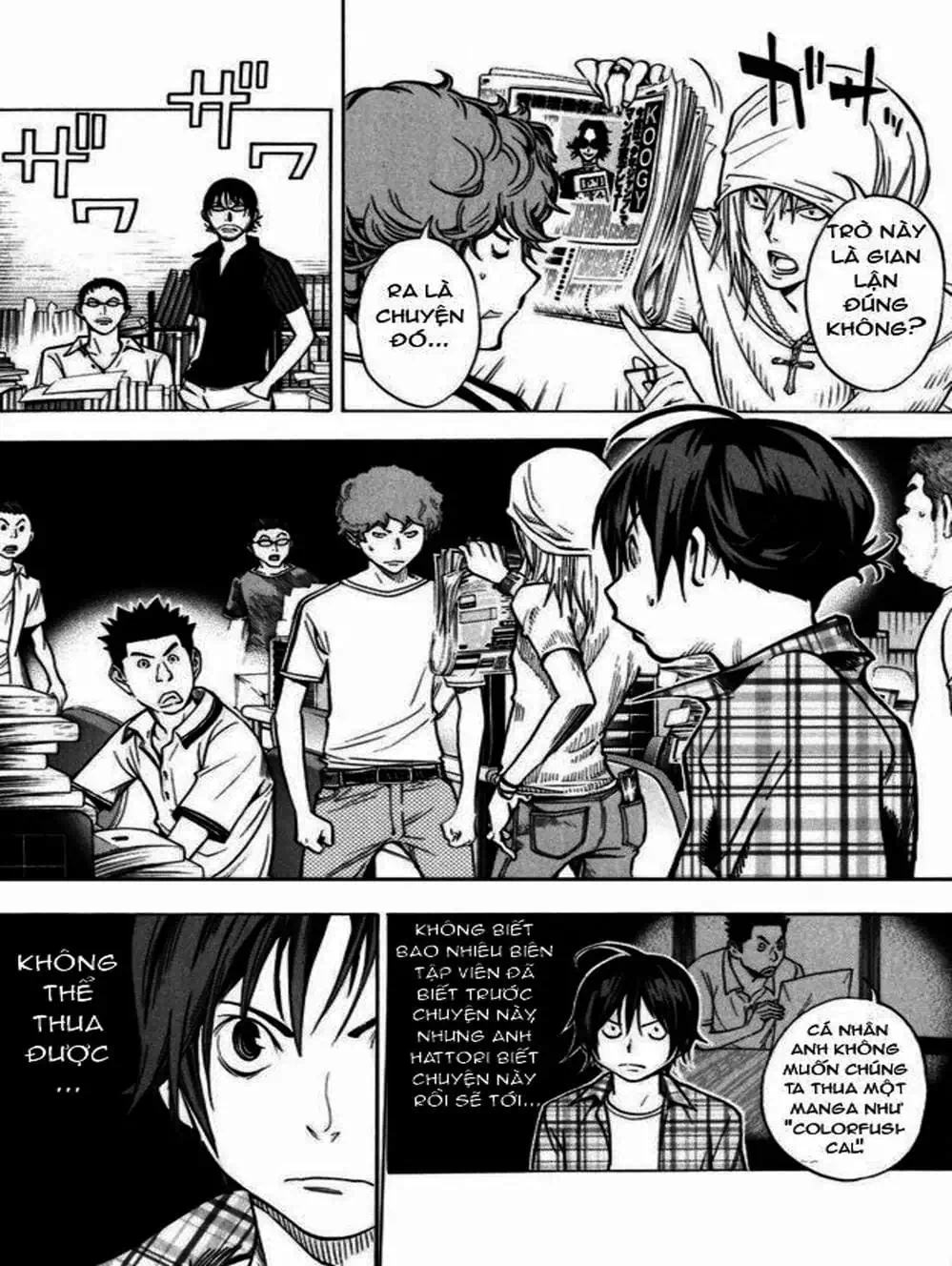 Truyện Tranh Họa Sĩ Truyện Tranh - Bakuman trang 7