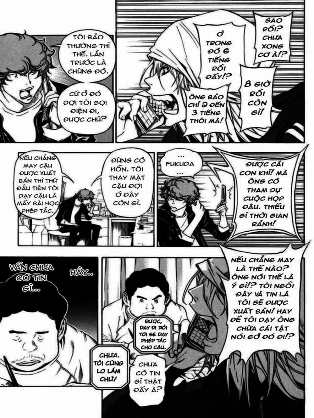 Truyện Tranh Họa Sĩ Truyện Tranh - Bakuman trang 7