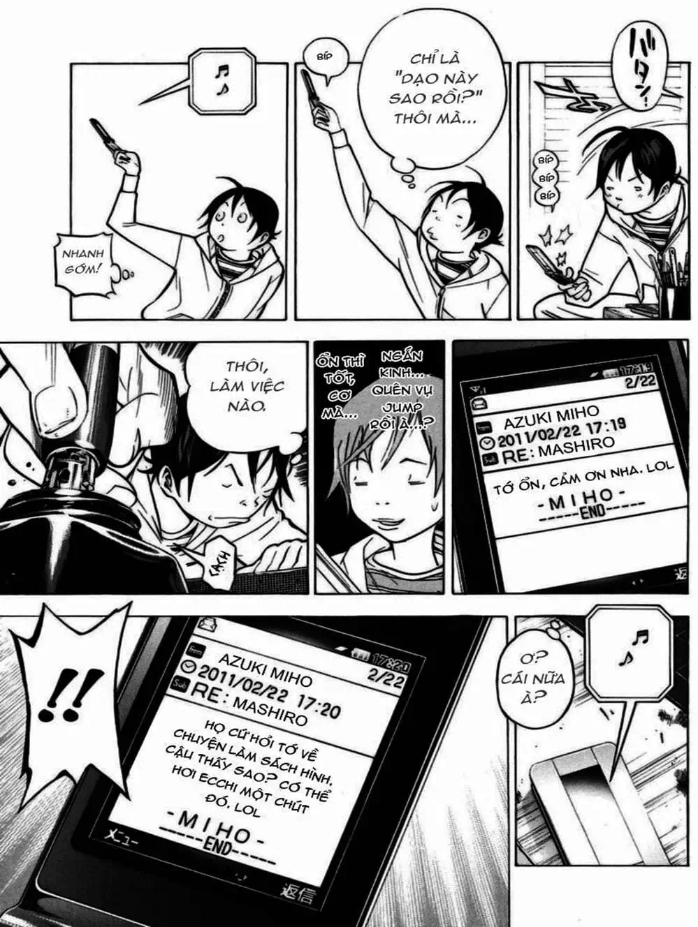 Truyện Tranh Họa Sĩ Truyện Tranh - Bakuman trang 7