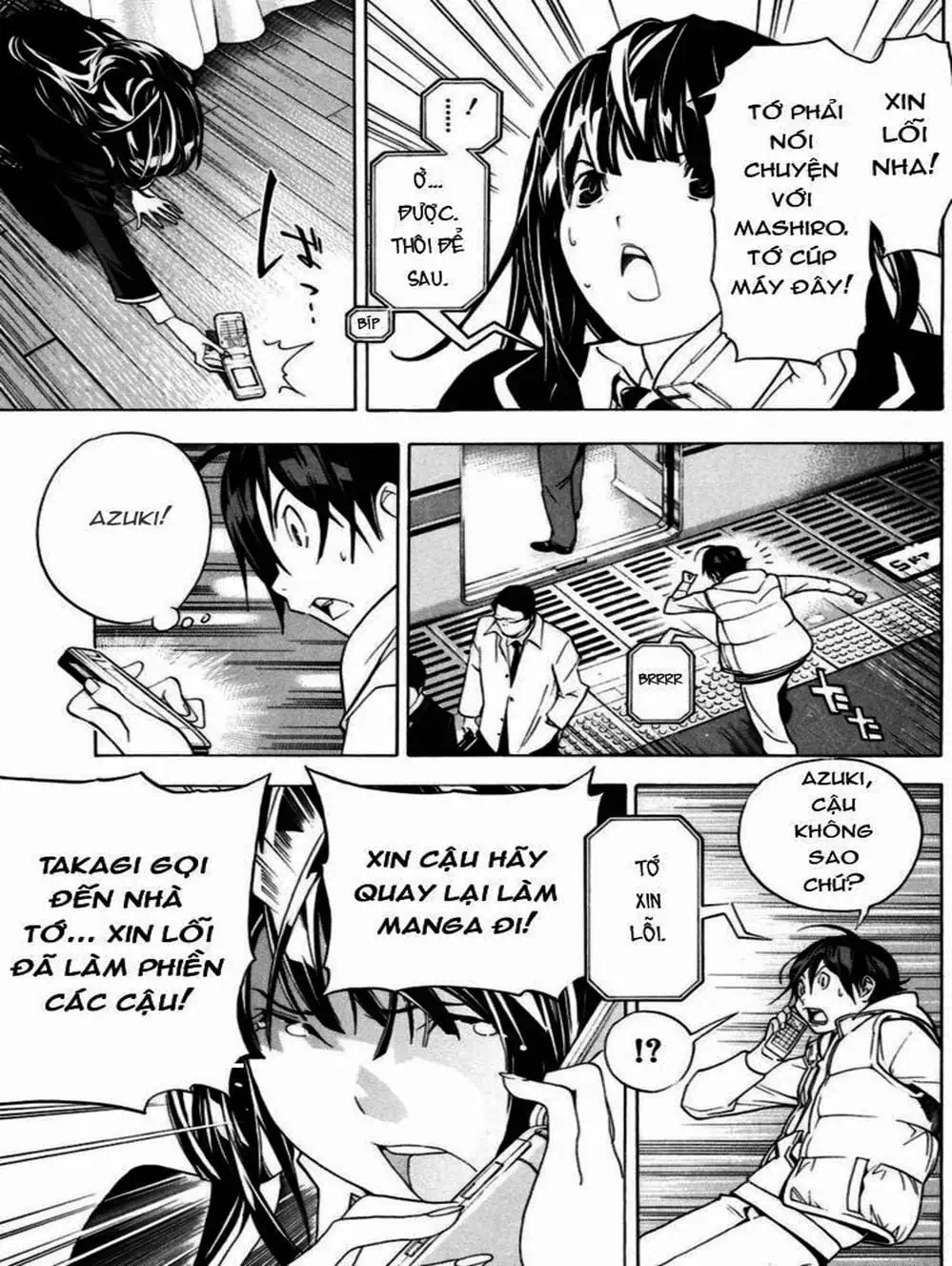 Truyện Tranh Họa Sĩ Truyện Tranh - Bakuman trang 7