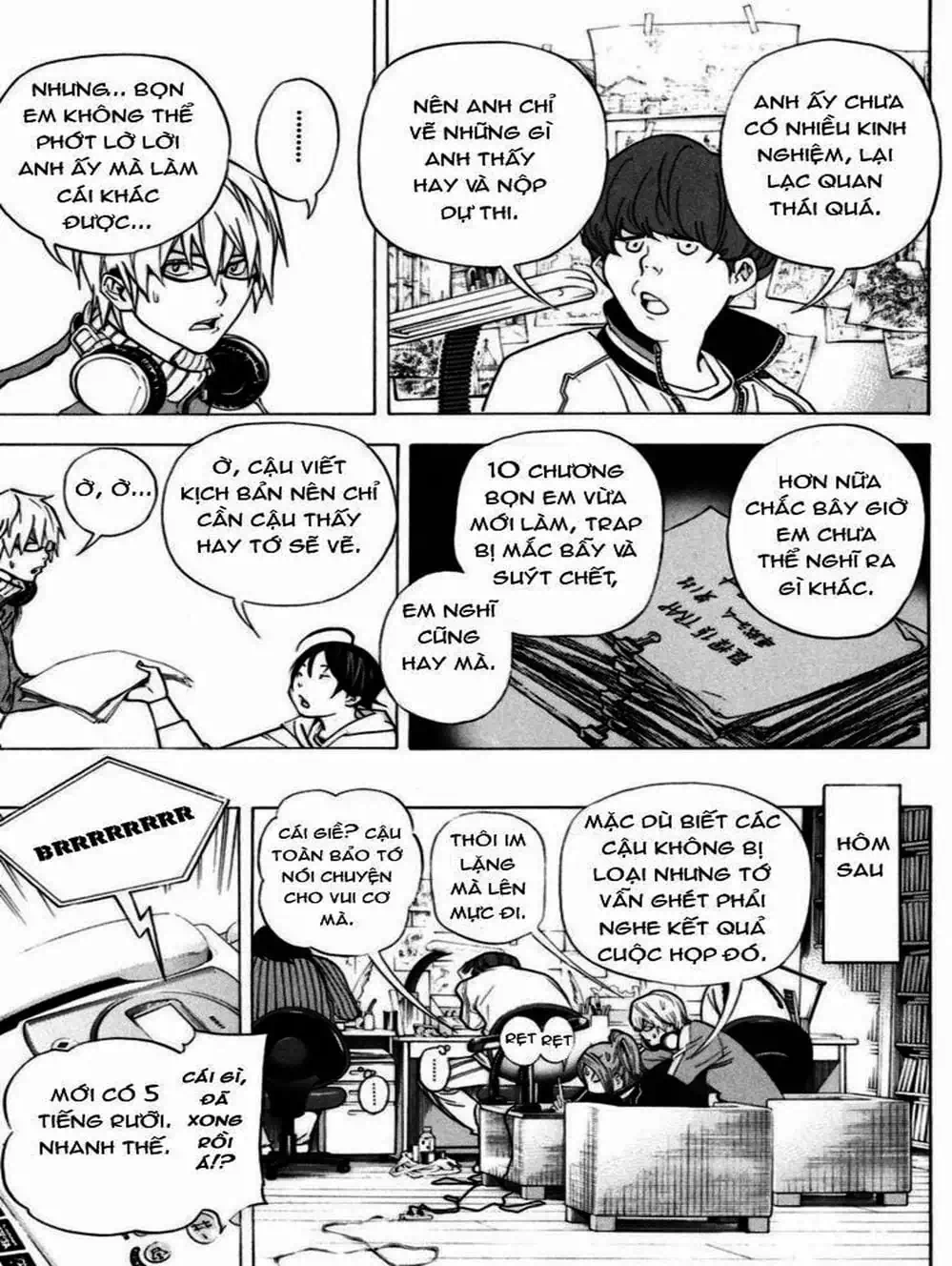 Truyện Tranh Họa Sĩ Truyện Tranh - Bakuman trang 7