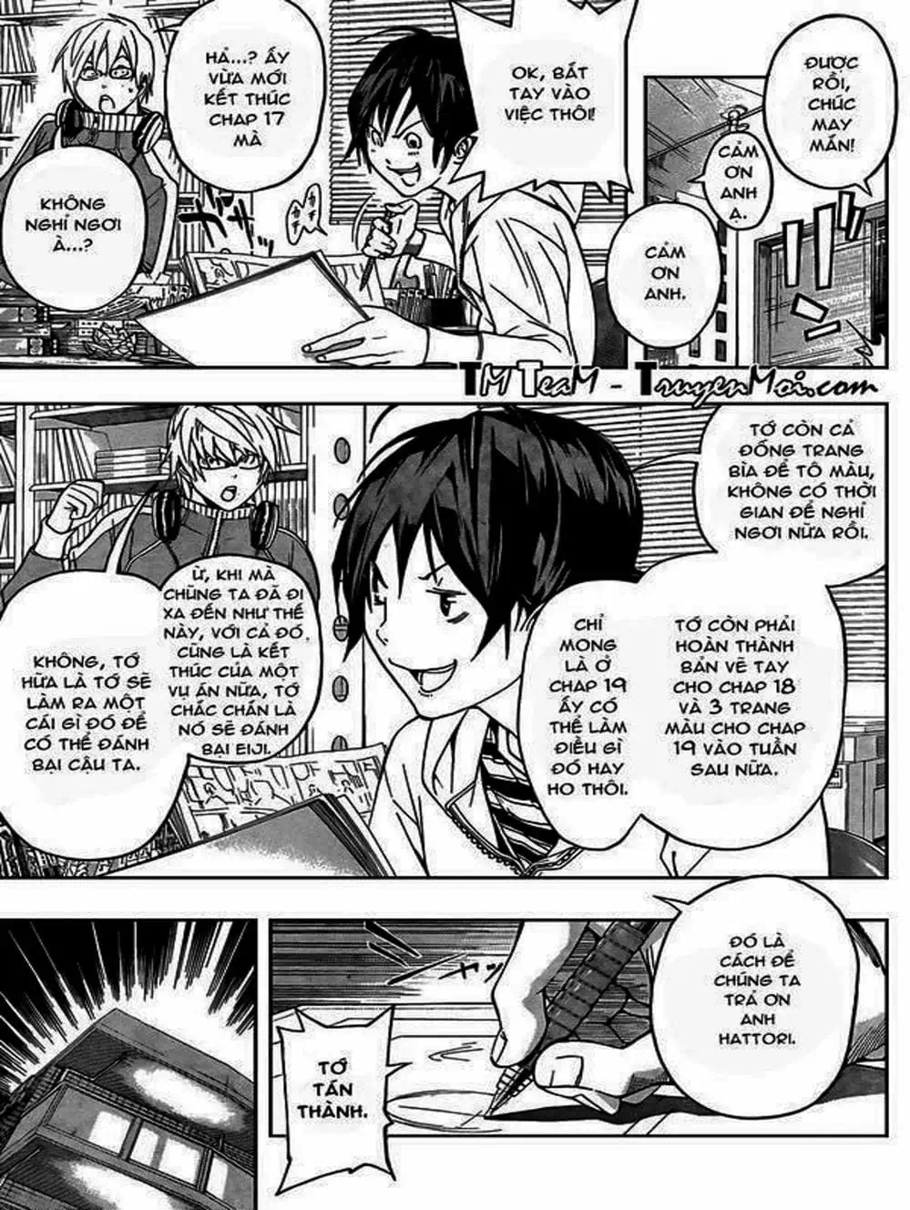 Truyện Tranh Họa Sĩ Truyện Tranh - Bakuman trang 7