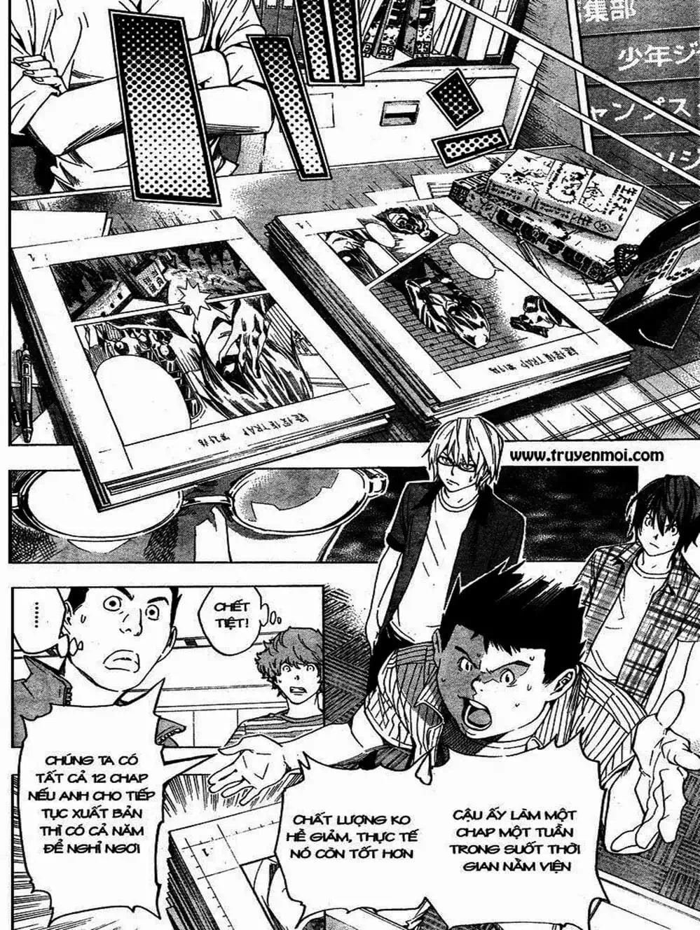 Truyện Tranh Họa Sĩ Truyện Tranh - Bakuman trang 7
