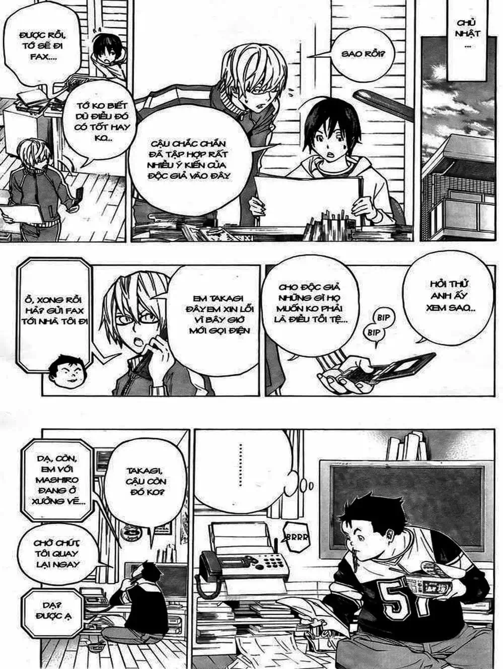 Truyện Tranh Họa Sĩ Truyện Tranh - Bakuman trang 7