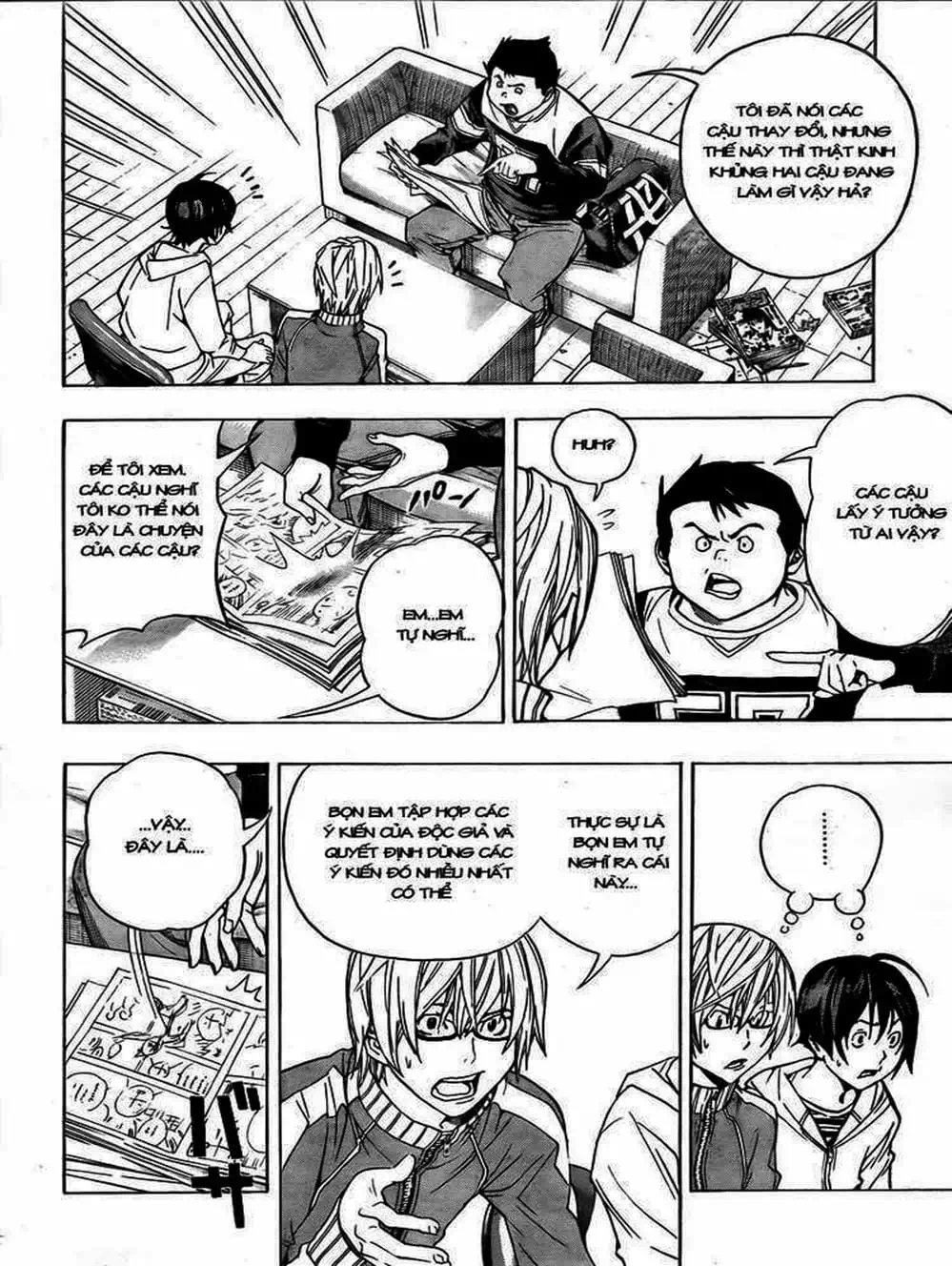 Truyện Tranh Họa Sĩ Truyện Tranh - Bakuman trang 7