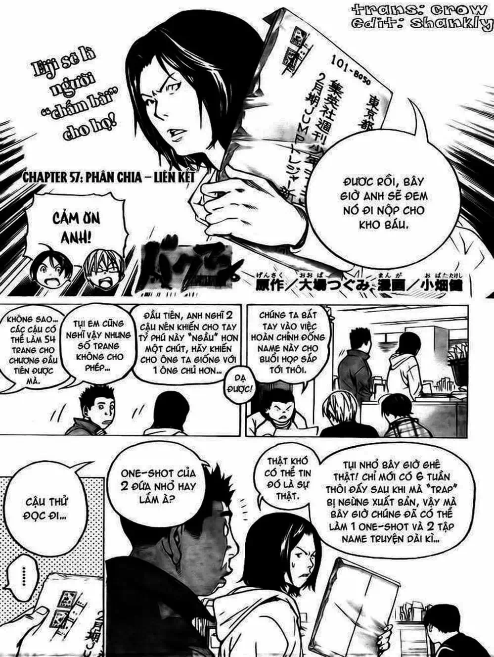 Truyện Tranh Họa Sĩ Truyện Tranh - Bakuman trang 7