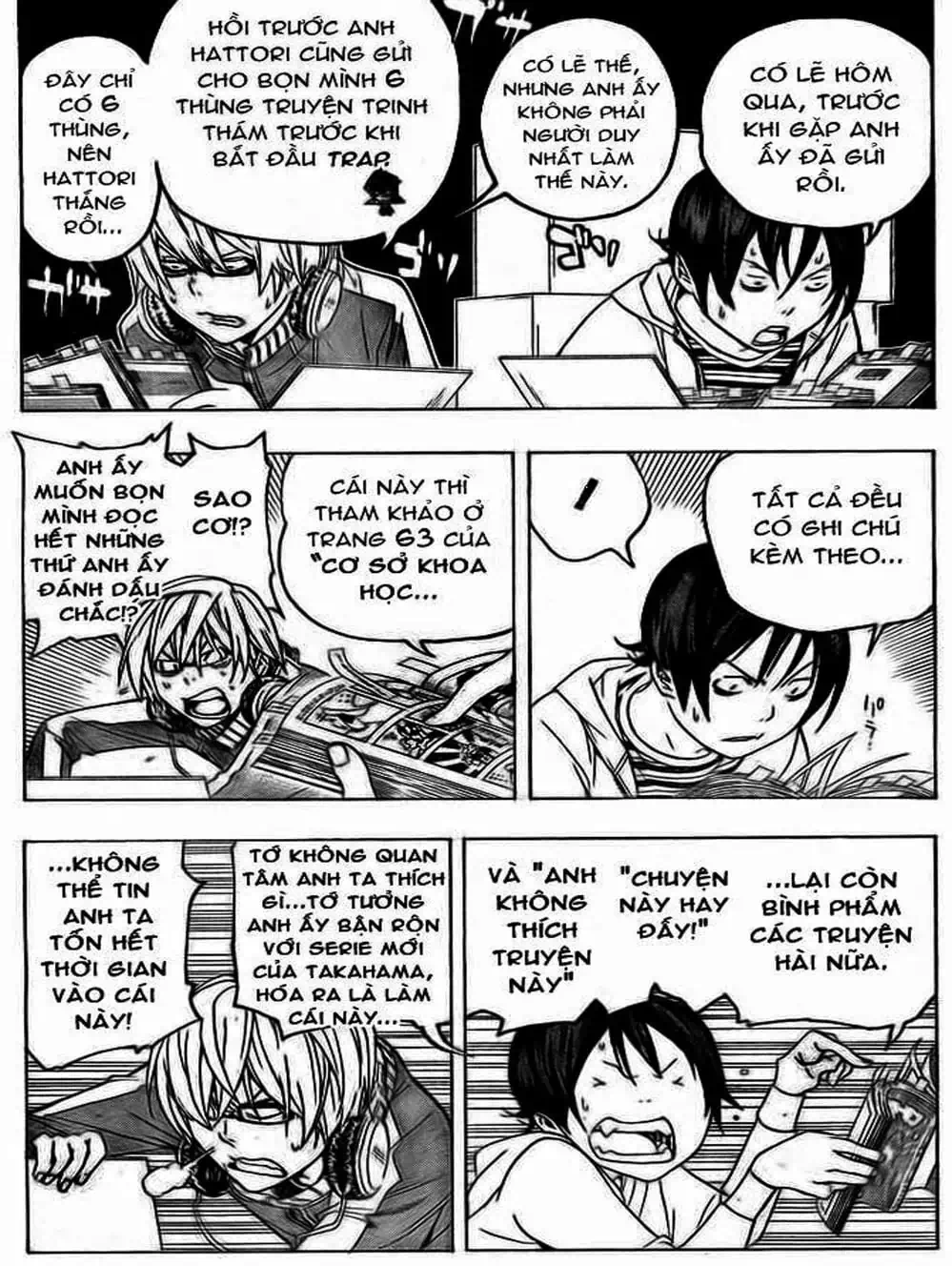 Truyện Tranh Họa Sĩ Truyện Tranh - Bakuman trang 7