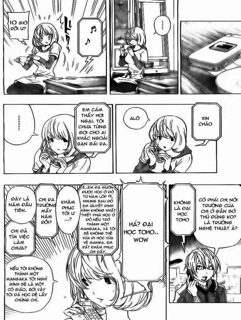 Truyện Tranh Họa Sĩ Truyện Tranh - Bakuman trang 7