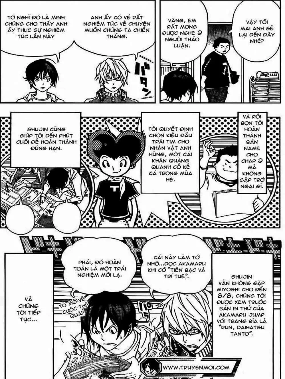 Truyện Tranh Họa Sĩ Truyện Tranh - Bakuman trang 7