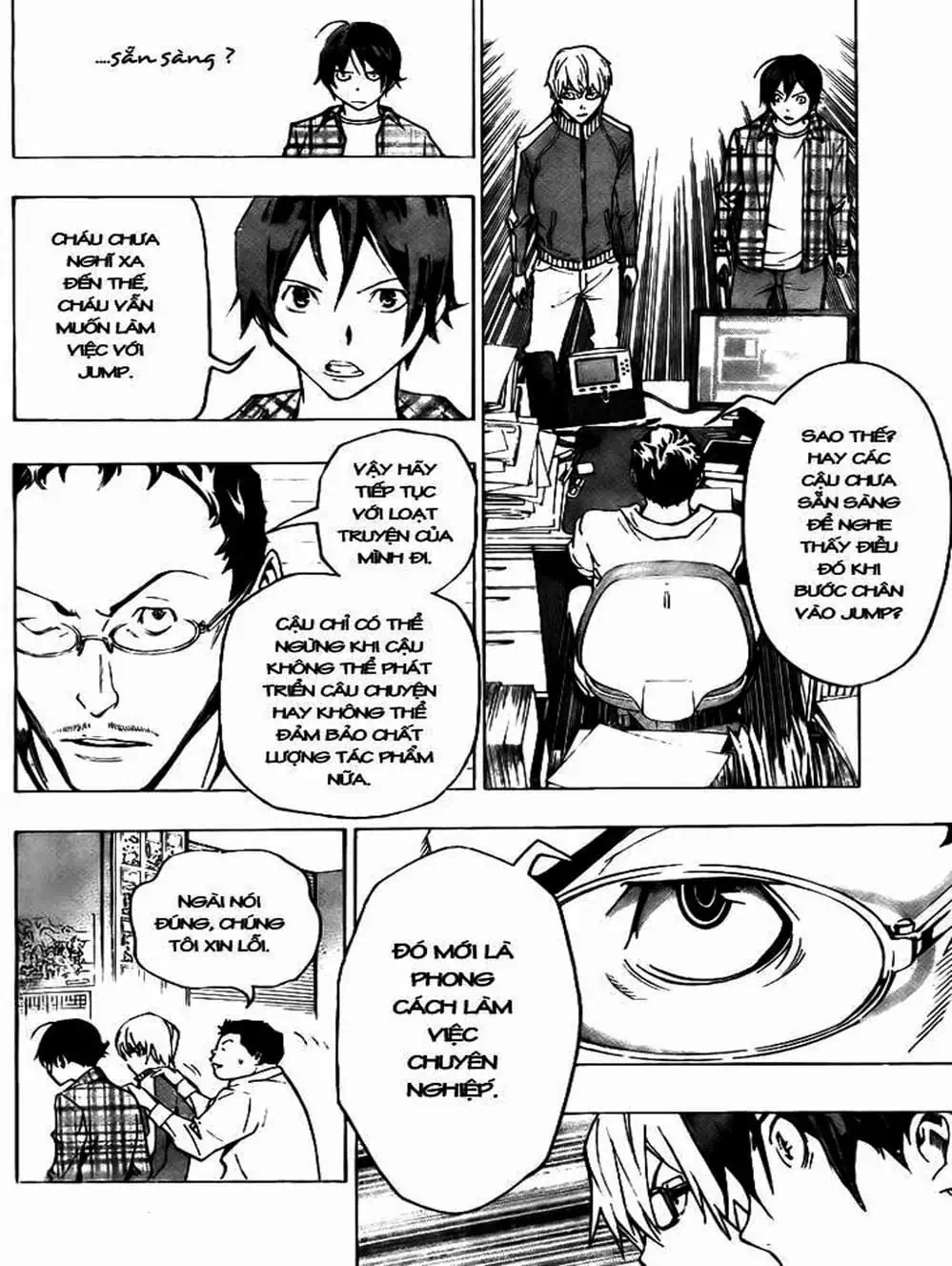 Truyện Tranh Họa Sĩ Truyện Tranh - Bakuman trang 7