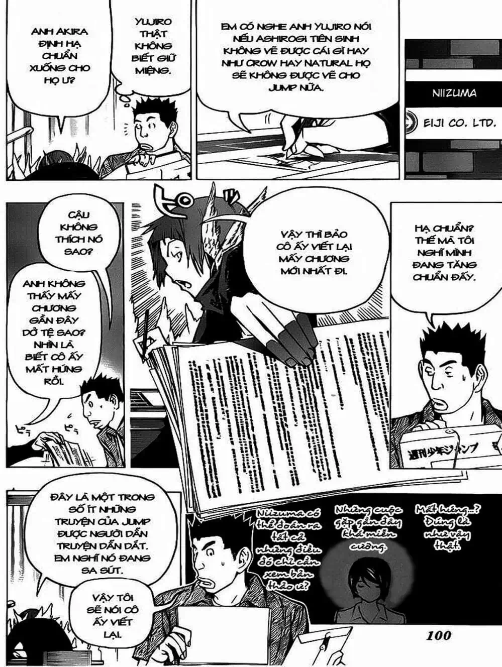 Truyện Tranh Họa Sĩ Truyện Tranh - Bakuman trang 7