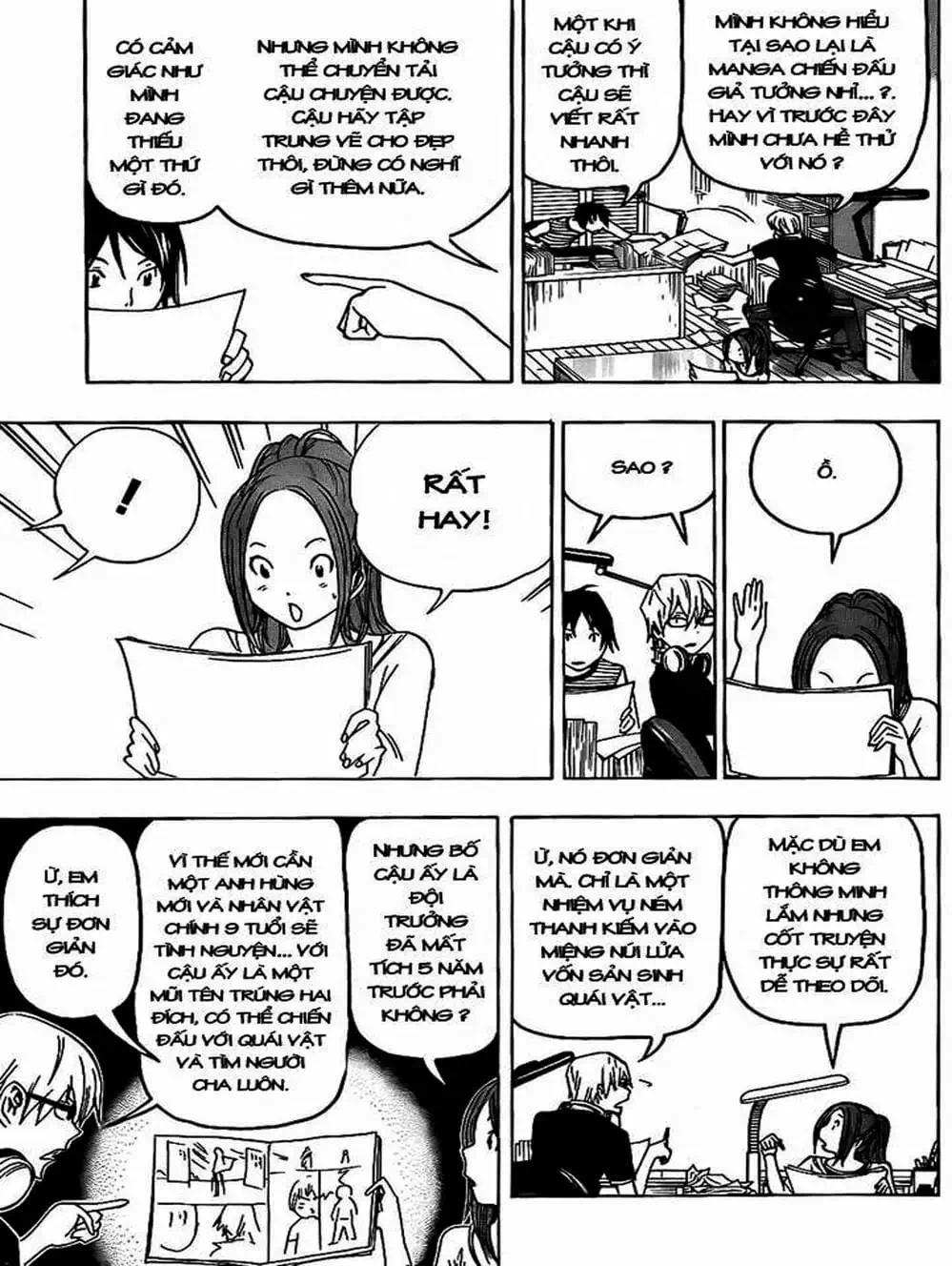 Truyện Tranh Họa Sĩ Truyện Tranh - Bakuman trang 7