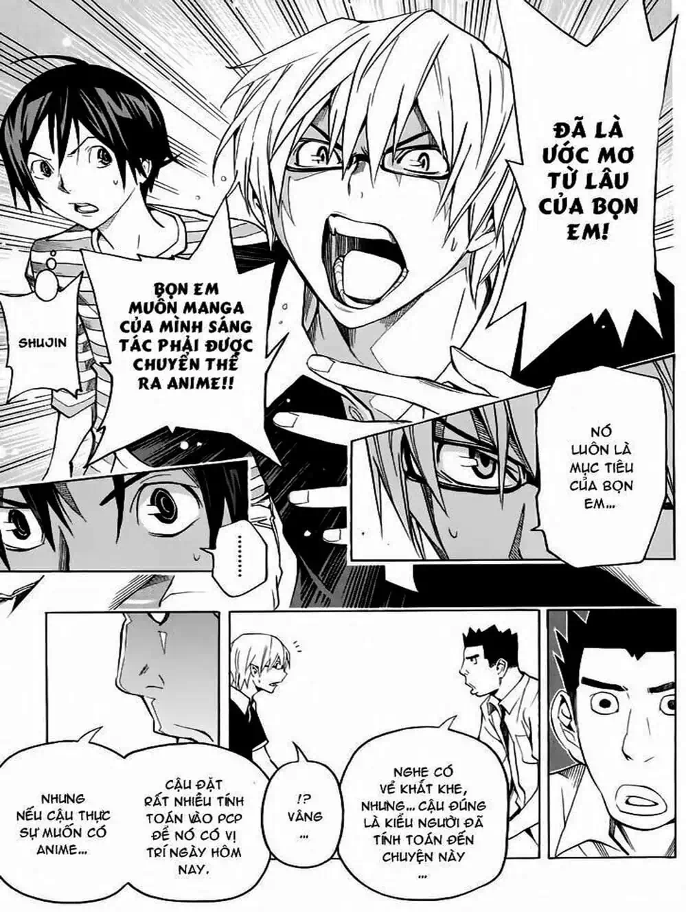 Truyện Tranh Họa Sĩ Truyện Tranh - Bakuman trang 7