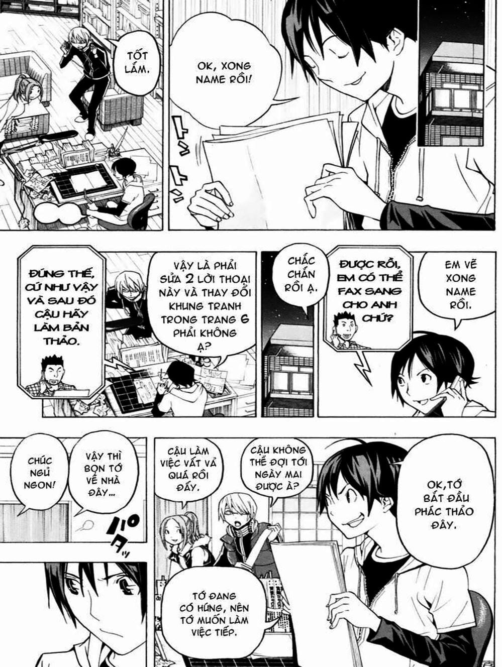 Truyện Tranh Họa Sĩ Truyện Tranh - Bakuman trang 7