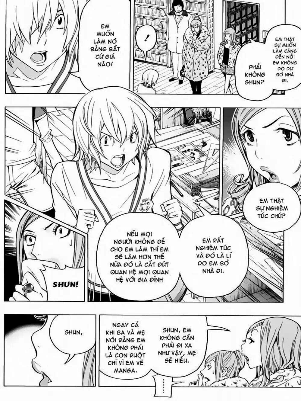 Truyện Tranh Họa Sĩ Truyện Tranh - Bakuman trang 7