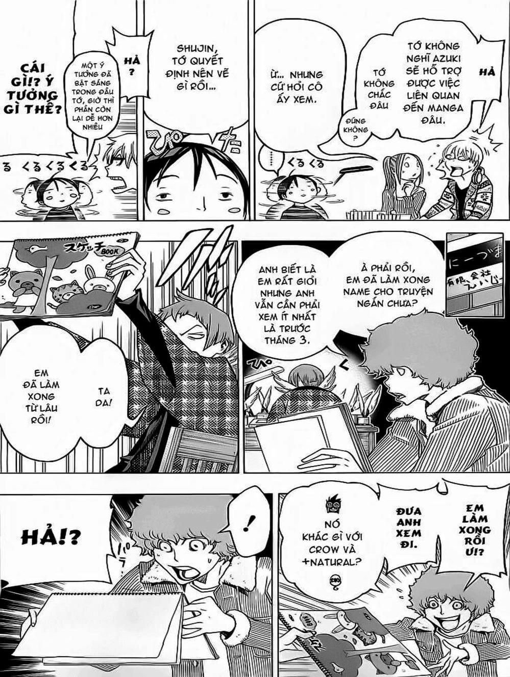 Truyện Tranh Họa Sĩ Truyện Tranh - Bakuman trang 7