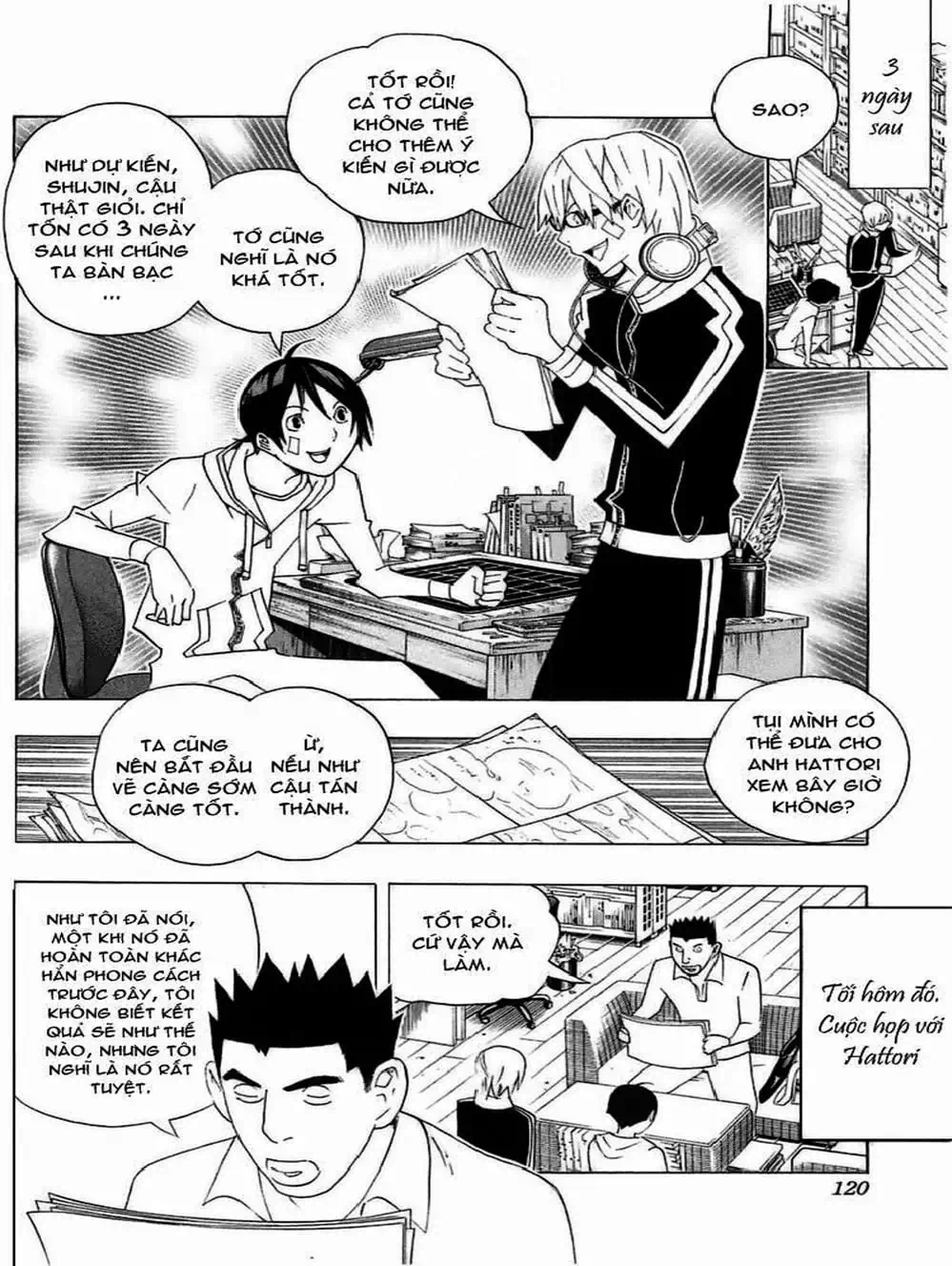Truyện Tranh Họa Sĩ Truyện Tranh - Bakuman trang 7