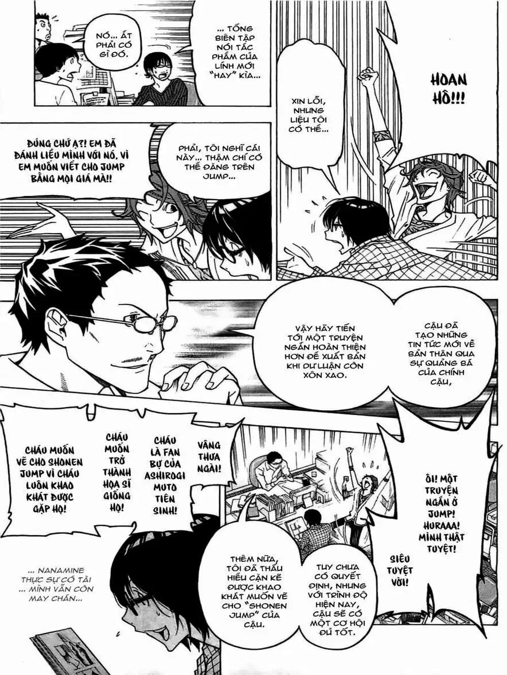 Truyện Tranh Họa Sĩ Truyện Tranh - Bakuman trang 7