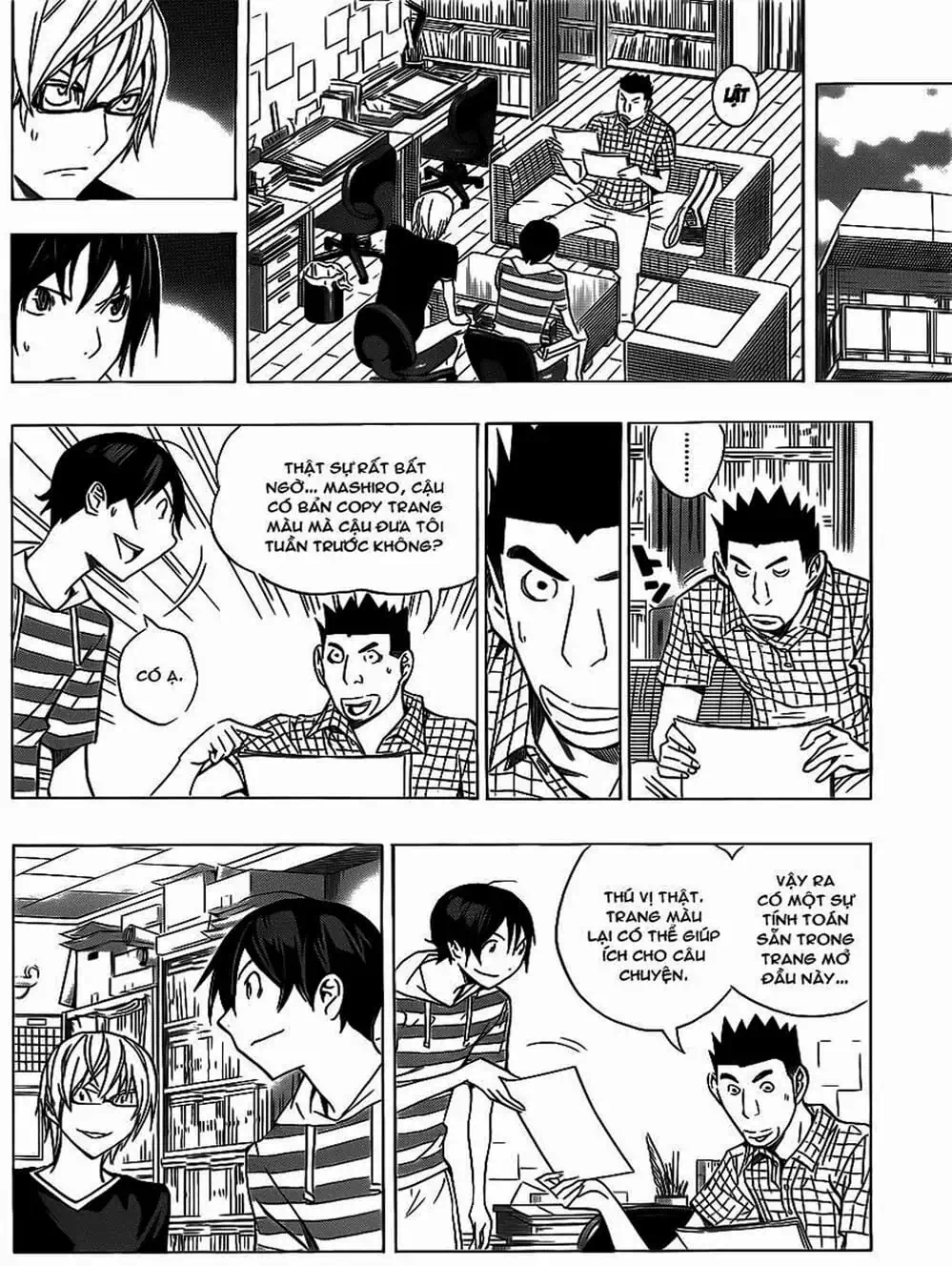 Truyện Tranh Họa Sĩ Truyện Tranh - Bakuman trang 7