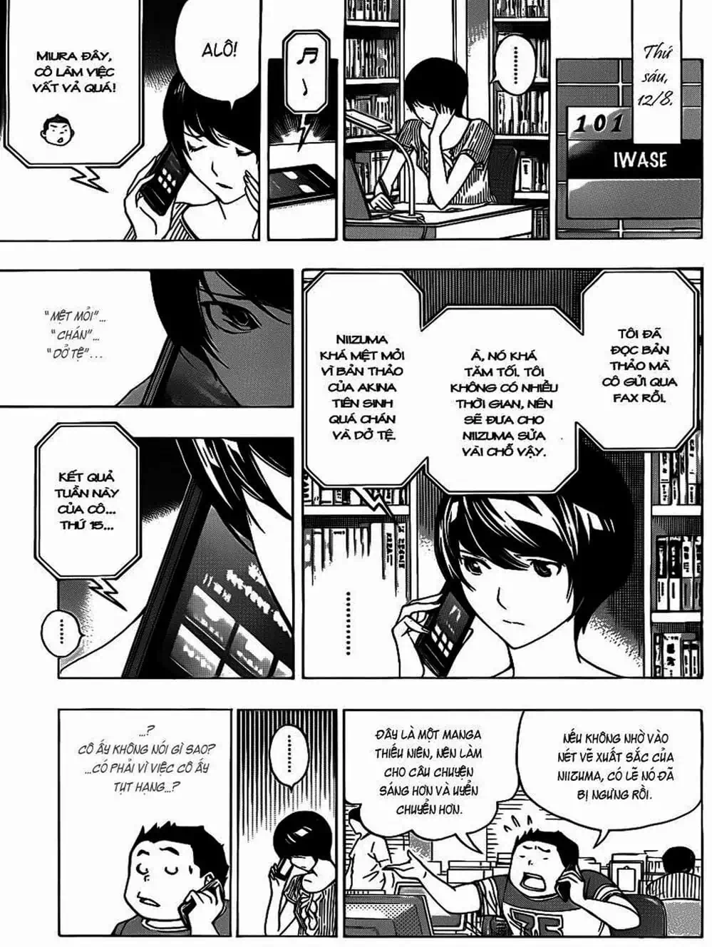 Truyện Tranh Họa Sĩ Truyện Tranh - Bakuman trang 7